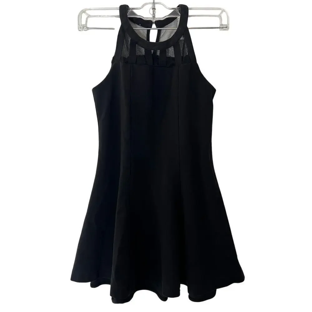 The Children's Place Illusion Halter-neck Trumpet-style Dress for Girls Sz L 10